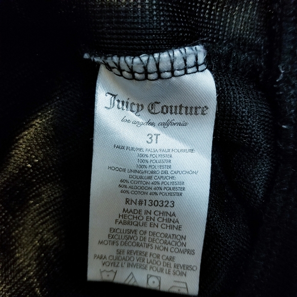 Juicy Couture Black Kitty Hoodie - Picture 9 of 10